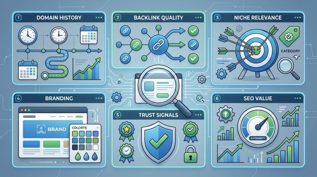 aged domain checklist