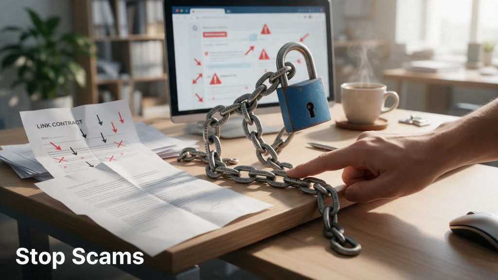 link building scams